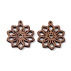Walnut Wood Laser Cut Pendants WOOD-Q051-05A-1