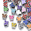 UV Plating Acrylic European Beads OACR-N010-006P-1