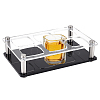 Glitter 6-Hole Acrylic Shot Glasses Holders AJEW-WH0368-10A-1