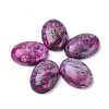 Natural Ripple Jasper Cabochons X-G-T062-20-1