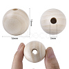 Unfinished Natural Wood Beads X-WOOD-S651-A18mm-LF-3