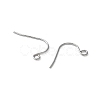 316 Surgical Stainless Steel Earring Hooks STAS-Z124-02C-P-2