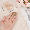 150Pcs 5 Styles Brass Eye Pins KK-BBC0009-50-3