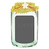 Bottle Shape Composite Material Clear Window Ziplock Mylar Bag PAAG-PW0001-076C-02-1