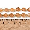Heated Natural Citrine Beads Strands G-F809-A45-01-6