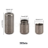 Brass Capsule Lace Lock Buckles KK-PH0001-29B-2