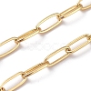 Soldered Brass Paperclip Chains CHC-G005-06G-4