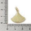 Brass Pave Shell Pendants KK-I708-14F-G-3