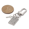 Alloy Tarot Pendants Decorations HJEW-JM01072-4
