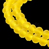 Transparent Glass Beads Strands EGLA-A034-T3mm-MD17-5