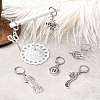 Sewing Theme Alloy Multifunction Pendant Decorations HJEW-CJ00004-4