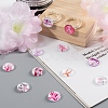 Flatback Glass Cabochons for DIY Projects GGLA-PH0005-12mm-06B-7