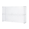 2-Tier Transparent Acrylic Minifigures Display Case ODIS-WH0061-50B-1