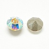 Pointed Back Glass Rhinestone Cabochons RGLA-T110-6mm-001AB-2