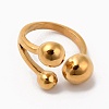 304 Stainless Steel Finger Rings RJEW-H125-12G-17mm-G-2