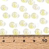 FGB Inside Colours Transparent Glass Seed Beads SEED-T009-01I-4