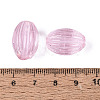 Handmade Ribbed Lampwork Beads X-LAMP-N042-01-4