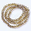 Electroplate Glass Beads Strands EGLA-A034-T6mm-A12-2