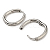 Tarnish Resistant Stainless Steel Hoop Earrings EJEW-P232-02P-2