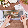 Square PVC Loose Leaf Binder Postcard Phote Album with 50 Pockets Transparent Sleeve Protectors Sets DIY-CP0008-01-4