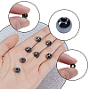 1 Strand Electroplated Synthetic Non-Magnetic Hematite Beads Strands G-PA0002-42B-6