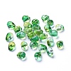 Transparent Glass Charms GLAA-O017-02C-1