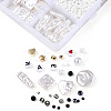 DIY 24 Style Acrylic & ABS Beads Jewelry Making Finding Kit DIY-NB0012-02B-3