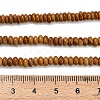 Natural Wood Lace Stone Wooden Jasper Beads Strands G-L635-A19-4x2mm-6