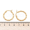 201 Stainless Steel Hoop Earrings X-EJEW-I245-07B-3