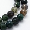 Natural Indian Agate Beads Strands G-I199-05-10mm-3
