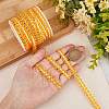 25M Metallic Yarn Lace Ribbons OCOR-GF0003-09G-3