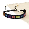 Miyuki Seed Braided Bead Bracelet BJEW-P269-14-4