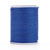 Round Waxed Polyester Cord YC-G006-01-1.0mm-08-1