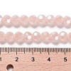Electroplate Glass Beads Strands EGLA-A035-J6mm-A08-4