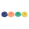 4 Colors Handmade Polymer Clay Beads CLAY-N011-032-28-3