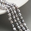 Natural Keshi Pearl Cultured Freshwater Pearl Beads Strands PEAR-P062-25A-1