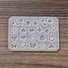 DIY Star/Heart/Flower/Music Note Shaker Filler Silicone Quicksand Molds X-DIY-G079-03B-3