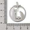 304 Stainless Steel Pendants STAS-S178-04P-3