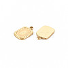 Ion Plating(IP) 304 Stainless Steel Pendant Enamel Settings LS-STAS-N097-151LG-2