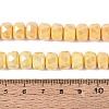 Anti-Tarnish Electroplate Glass Beads Strands GLAA-T025-10mm-11C-2