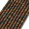 Natural Ocean Jasper Beads Strands G-P575-B47-6x1mm-2