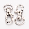 Alloy Swivel Clasps Lanyard Snap Hook E548Y-2