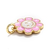 Brass Enamel Charms X-KK-O135-01A-3