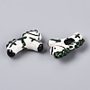 Handmade Porcelain Ceramic Beads PORC-Q005-01B-2