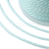 Round Waxed Polyester Cord YC-G006-01-1.0mm-31-3