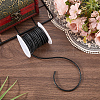 8M Braided Cowhide Leather Cord NWIR-3.0-02A-4