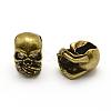 Brass Micro Pave Grade AAA Cubic Zirconia Beads ZIRC-G100-55AG-NR-2