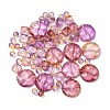 Two Tone Transparent Acrylic Beads OACR-Z041-18-1