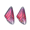 Transparent Resin Pendants RESI-Q216-001-2