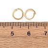 Brass Open Jump Rings KK-G604-08G-27-4